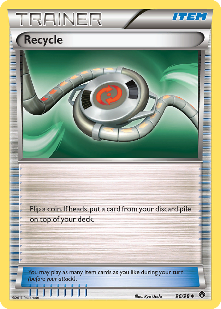 Pokemon | Recycle (96/98) [Black & White: Emerging Powers] | The Nerd Merchant