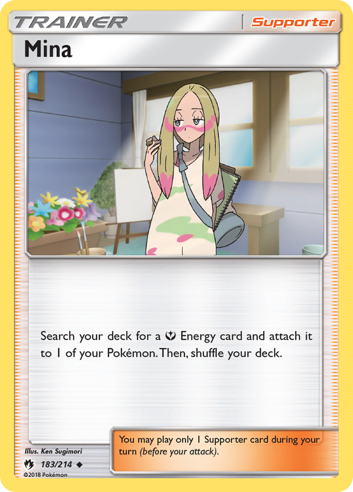 Pokemon | Mina (183/214) [Sun & Moon: Lost Thunder] | The Nerd Merchant