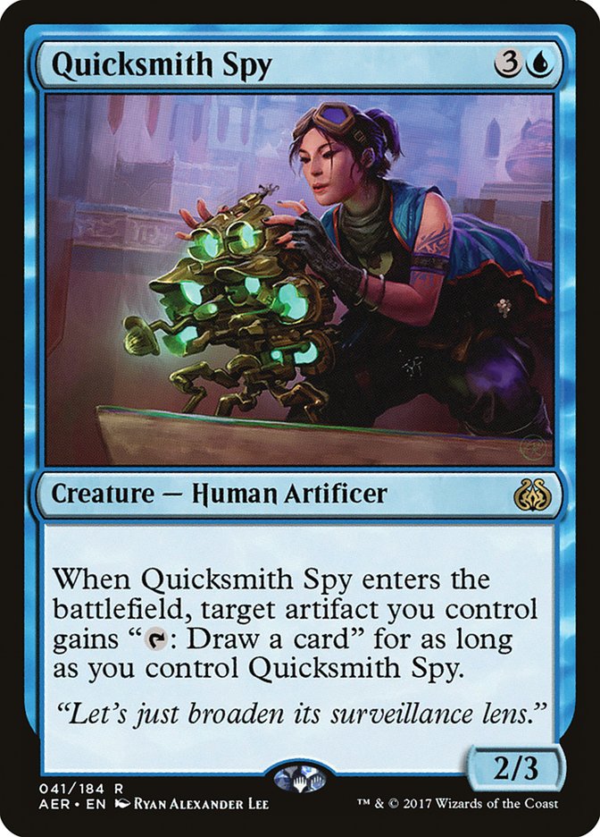 Magic | Quicksmith Spy [Aether Revolt] | The Nerd Merchant