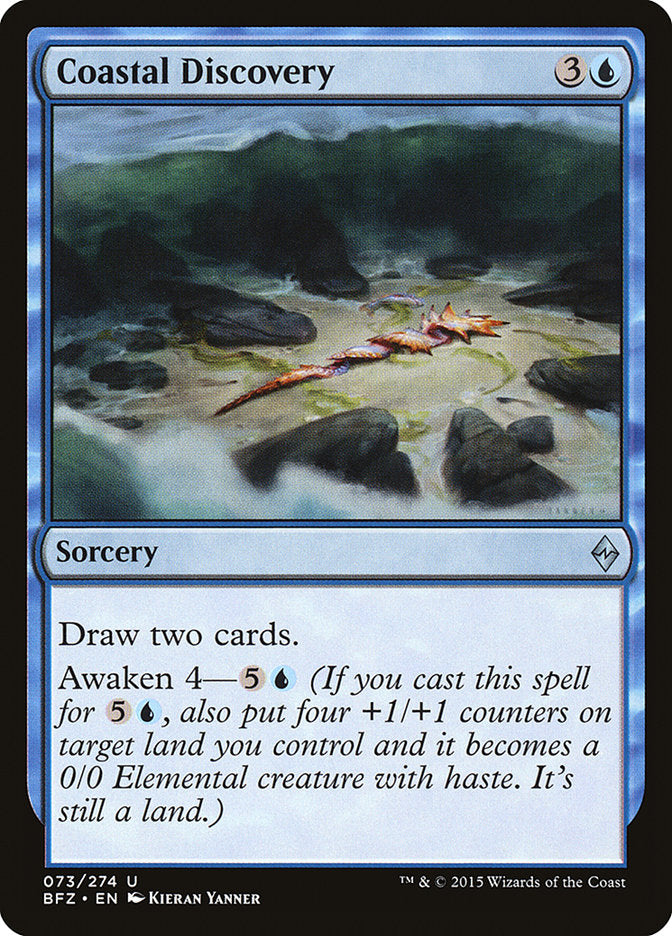 Magic | Coastal Discovery [Battle for Zendikar] | The Nerd Merchant