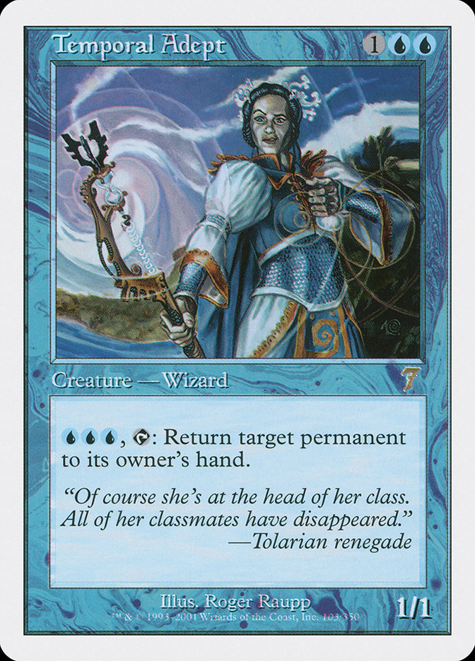 Magic | Temporal Adept [Seventh Edition] | The Nerd Merchant