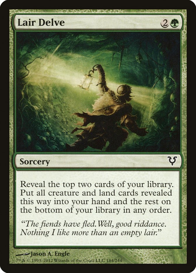 Magic | Lair Delve [Avacyn Restored] | The Nerd Merchant