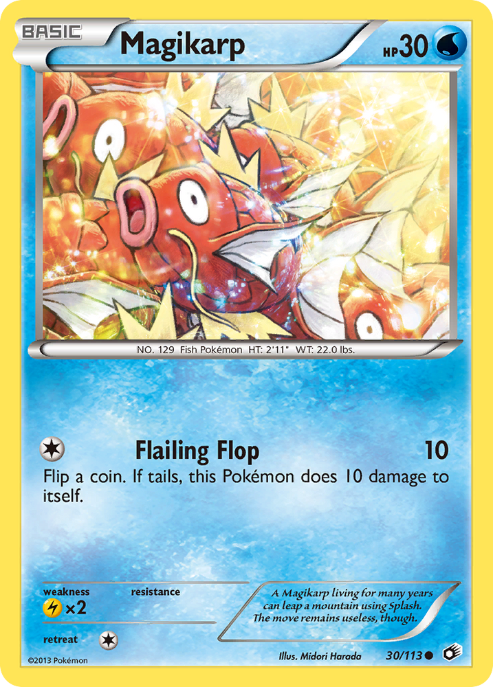 Pokemon | Magikarp (30/113) [Black & White: Legendary Treasures] | The Nerd Merchant