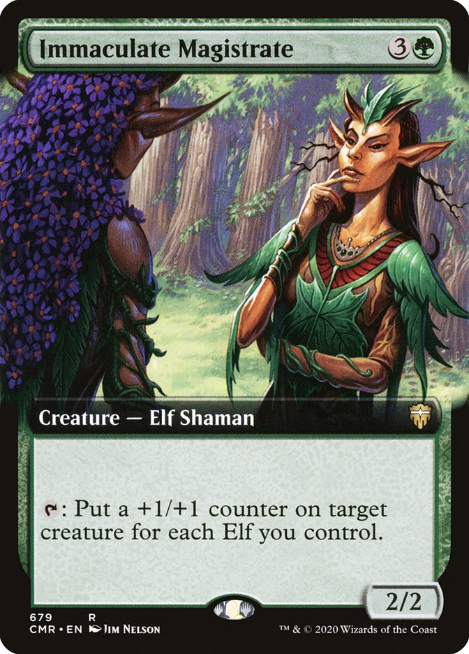Magic | Immaculate Magistrate (Extended Art) [Commander Legends] | The Nerd Merchant