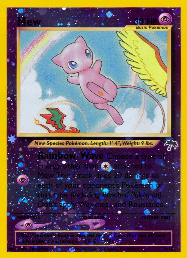 Pokemon | Mew (1/18) [Southern Islands] | The Nerd Merchant