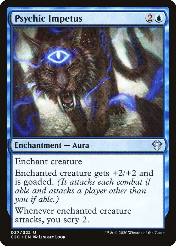 Magic | Psychic Impetus [Commander 2020] | The Nerd Merchant