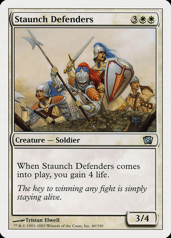 Magic | Staunch Defenders [Eighth Edition] | The Nerd Merchant
