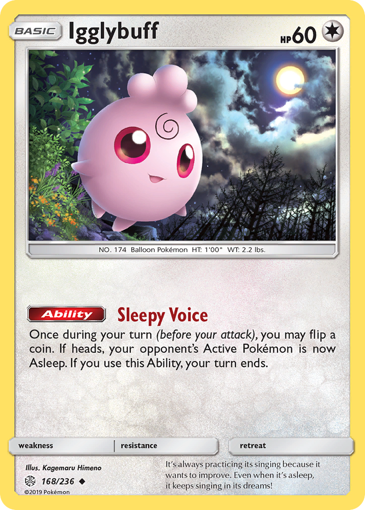 Pokemon| Igglybuff (168/236) [Sun & Moon: Cosmic Eclipse] | The Nerd Merchant