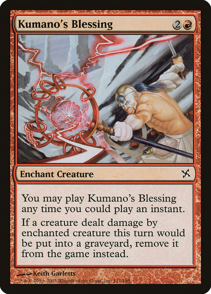 Magic | Kumano's Blessing [Betrayers of Kamigawa] | The Nerd Merchant