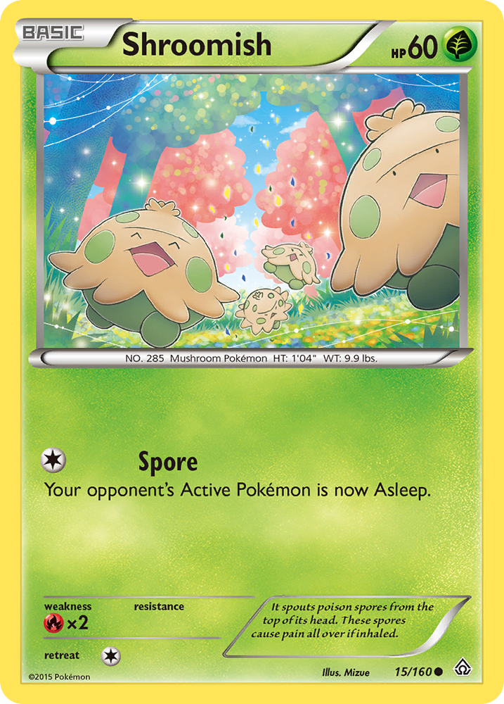 Pokemon | Shroomish (15/160) [XY: Primal Clash] | The Nerd Merchant