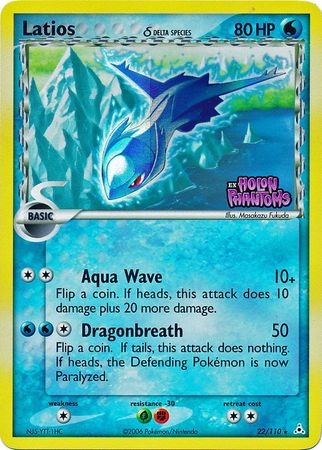 Pokemon | Latios (22/110) (Delta Species) (Stamped) [EX: Holon Phantoms] | The Nerd Merchant