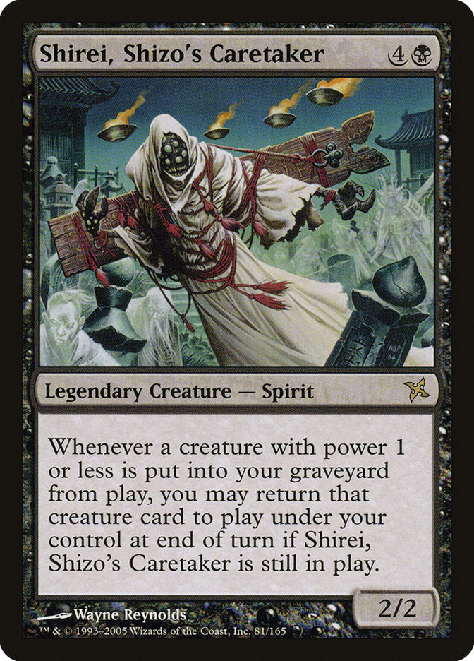 Magic | Shirei, Shizo's Caretaker [Betrayers of Kamigawa] | The Nerd Merchant