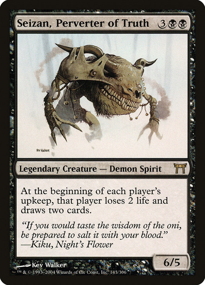 Magic | Seizan, Perverter of Truth [Champions of Kamigawa] | The Nerd Merchant
