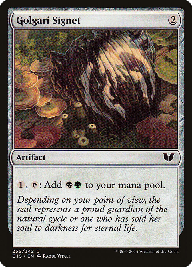 Magic | Golgari Signet [Commander 2015] | The Nerd Merchant