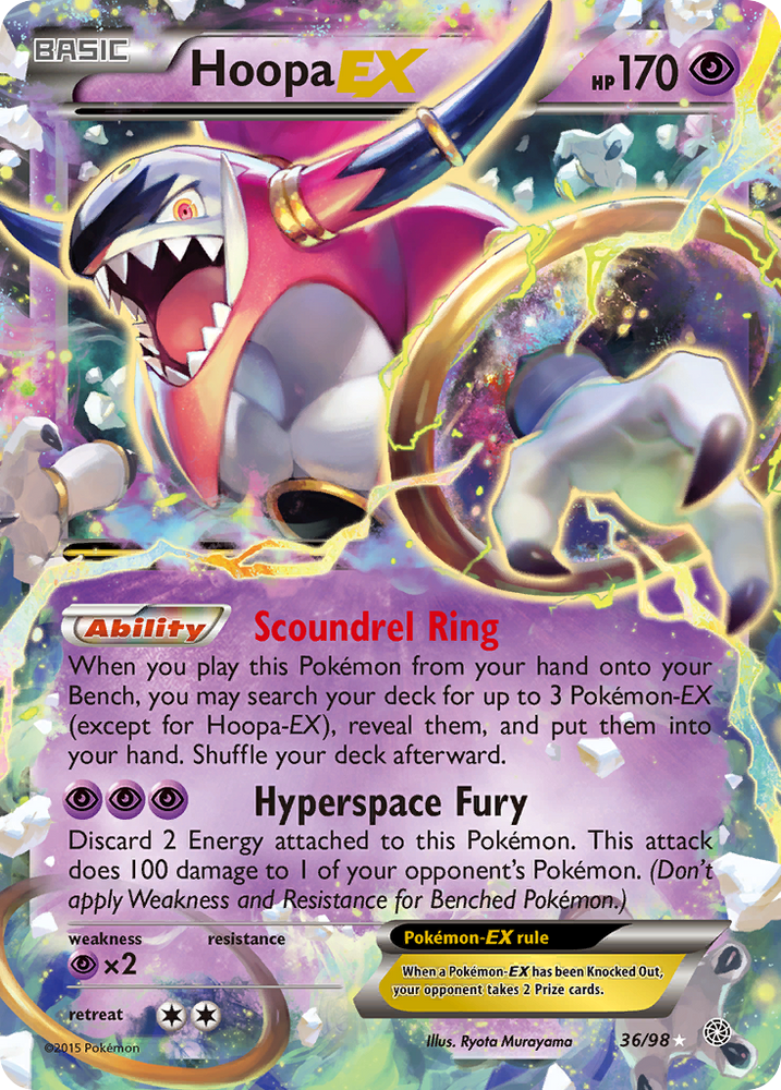 Pokemon | Hoopa EX (36/98) [XY: Ancient Origins] | The Nerd Merchant
