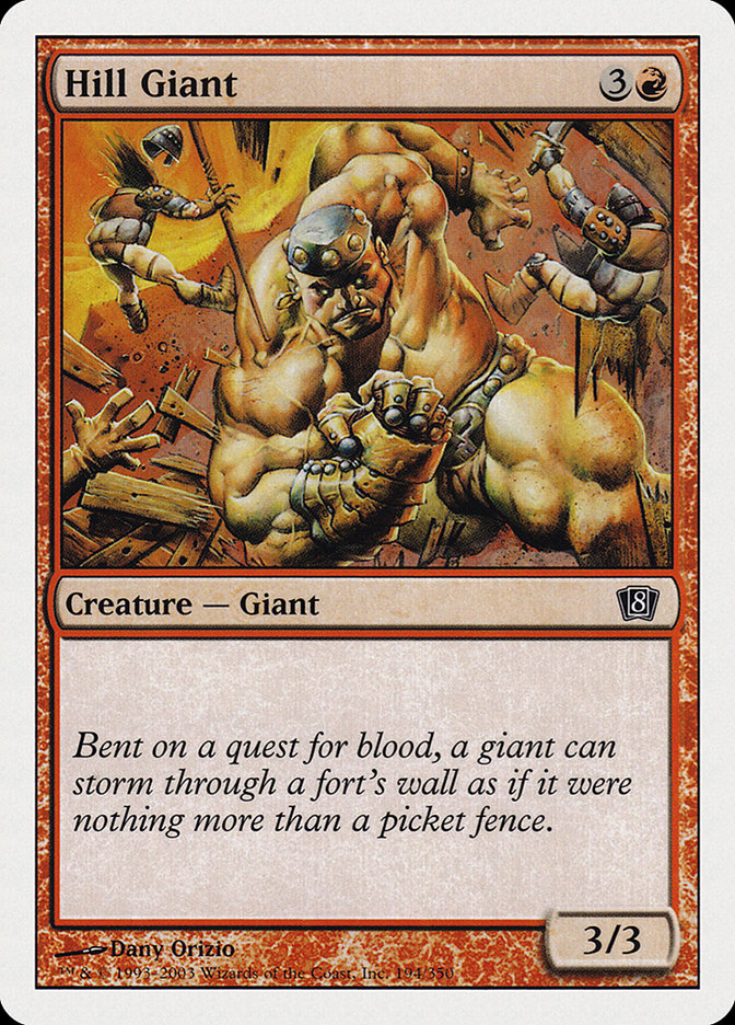 Magic | Hill Giant [Eighth Edition] | The Nerd Merchant