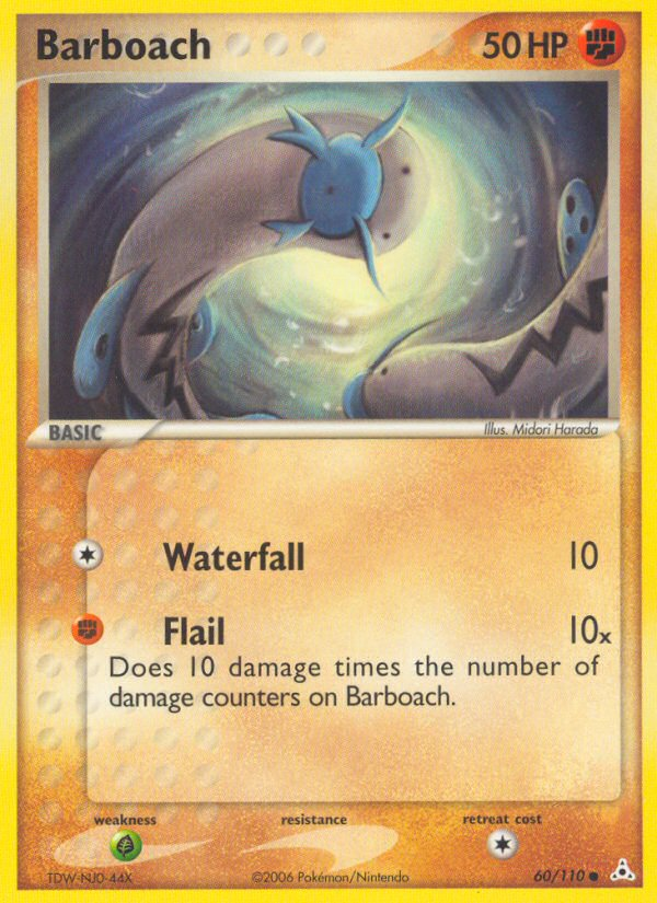 Pokemon | Barboach (60/110) [EX: Holon Phantoms] | The Nerd Merchant
