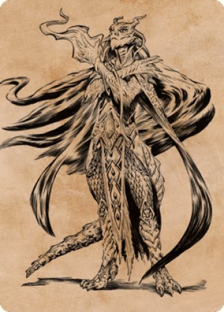 Magic | Lozhan, Dragons' Legacy Art Card [Commander Legends: Battle for Baldur's Gate Art Series] | The Nerd Merchant
