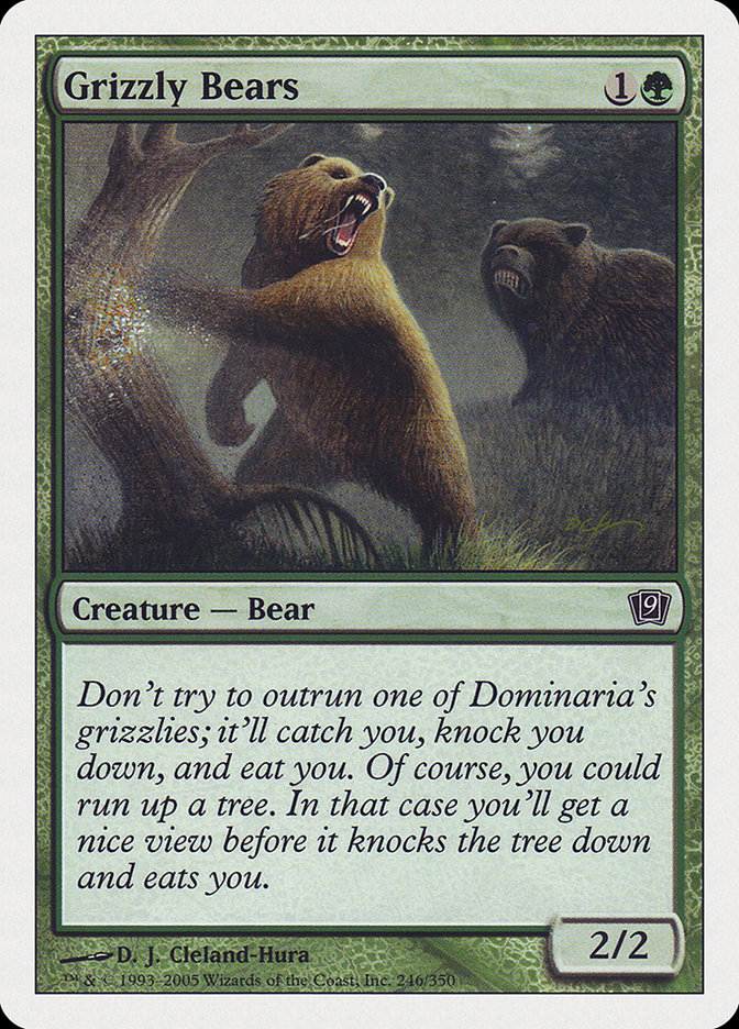 Magic | Grizzly Bears [Ninth Edition] | The Nerd Merchant