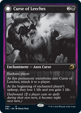 Magic | Curse of Leeches // Leeching Lurker [Innistrad: Double Feature] | The Nerd Merchant