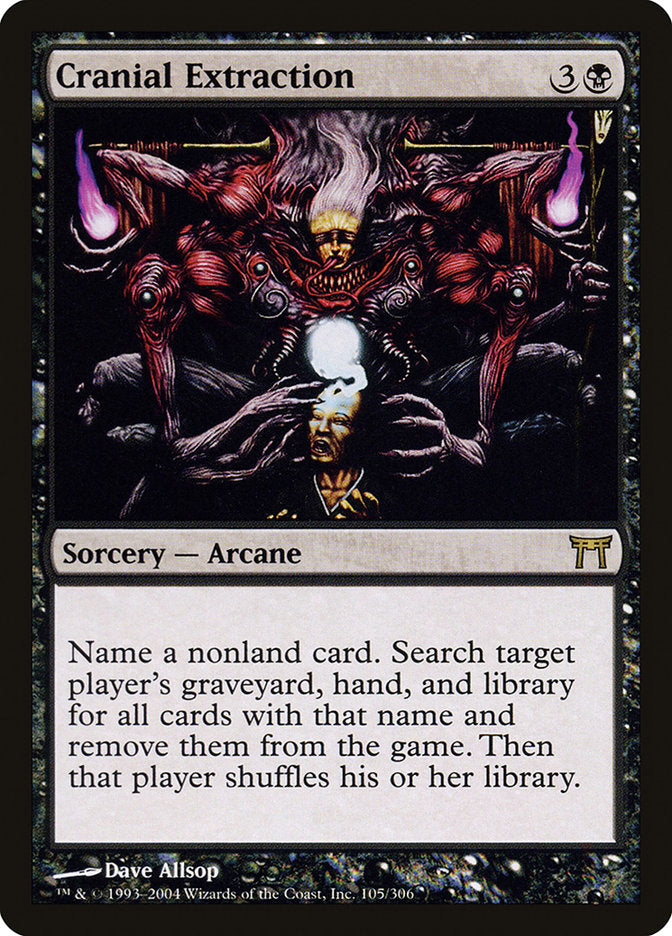 Magic | Cranial Extraction [Champions of Kamigawa] | The Nerd Merchant