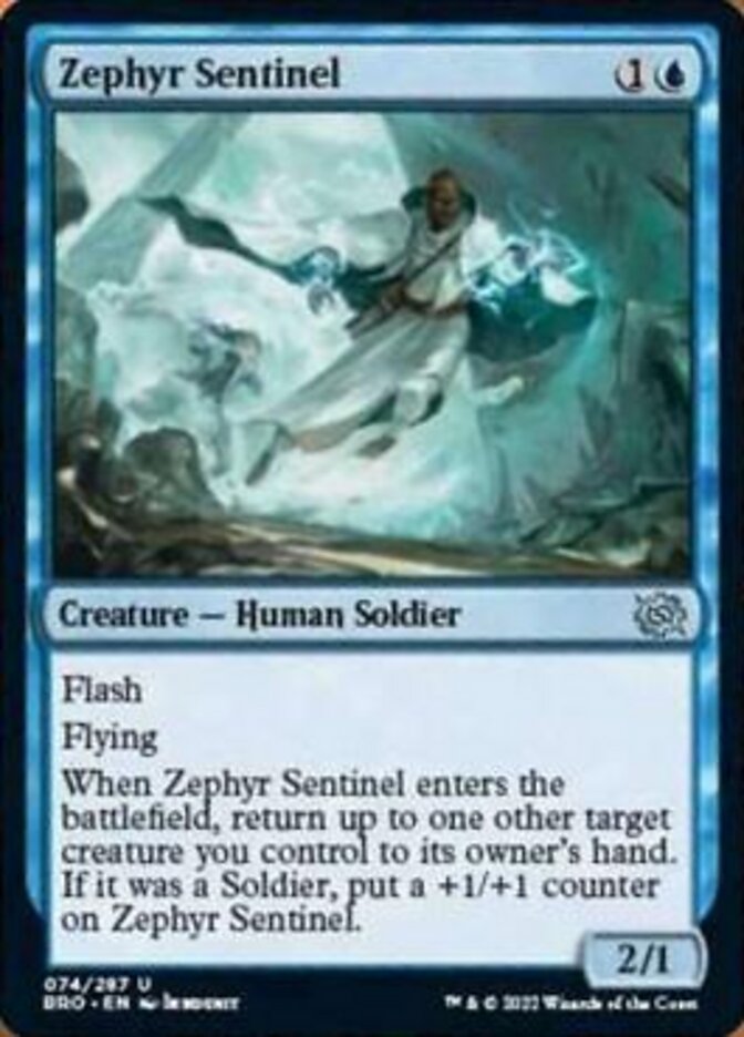 Magic | Zephyr Sentinel [The Brothers' War] | The Nerd Merchant
