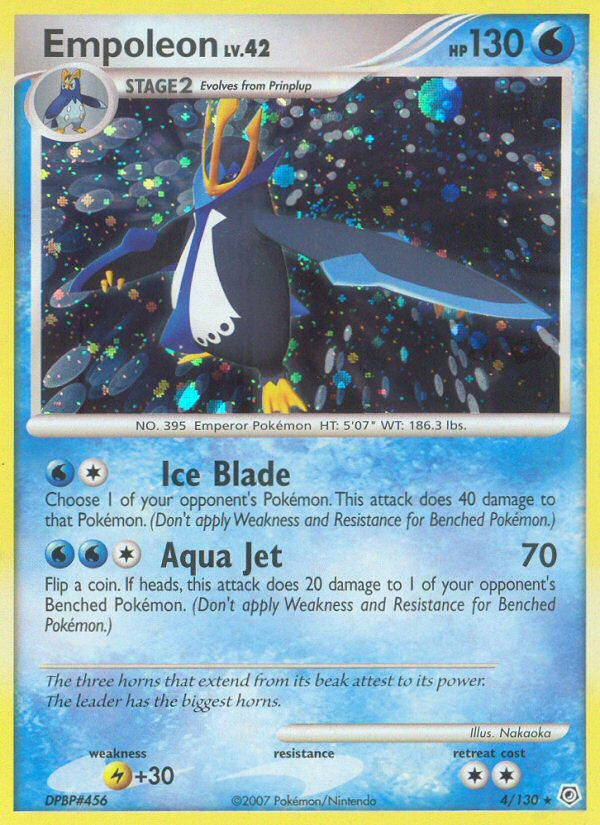 Pokemon | Empoleon (4/130) [Diamond & Pearl: Base Set] | The Nerd Merchant