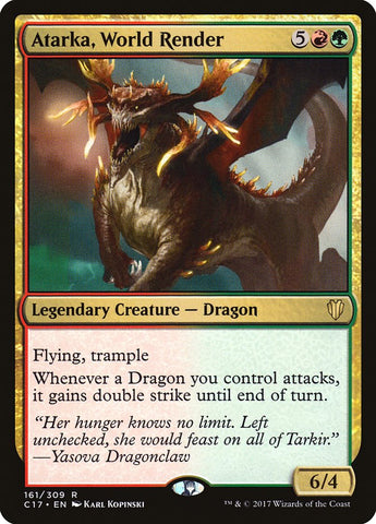 Magic | Atarka, World Render [Commander 2017] | The Nerd Merchant