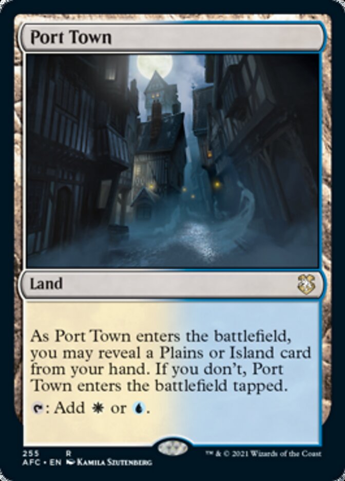 Magic | Port Town [Dungeons & Dragons: Adventures in the Forgotten Realms Commander] | The Nerd Merchant