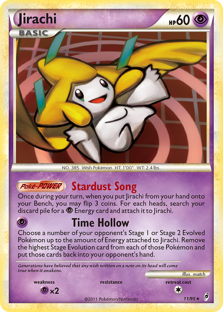 Pokemon | Jirachi (11/95) [HeartGold & SoulSilver: Call of Legends] | The Nerd Merchant