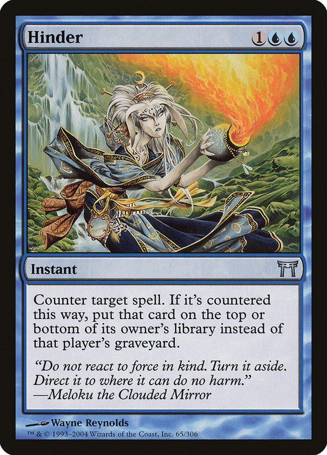 Magic | Hinder [Champions of Kamigawa] | The Nerd Merchant