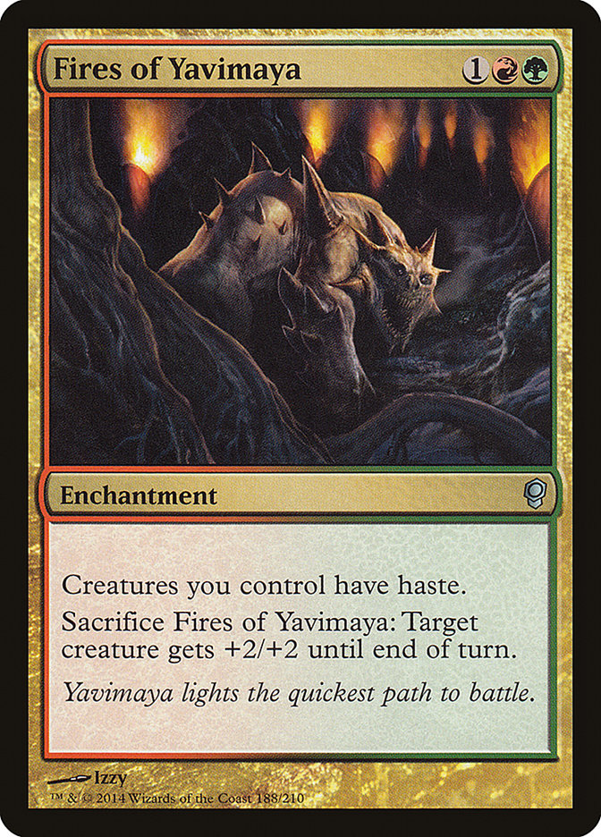 Magic | Fires of Yavimaya [Conspiracy] | The Nerd Merchant