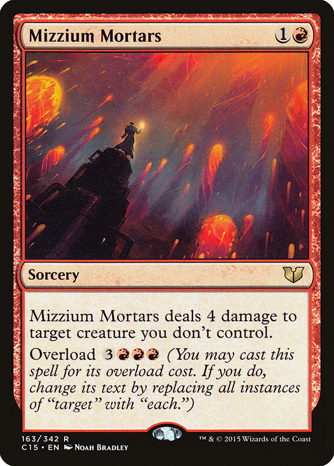 Magic | Mizzium Mortars [Commander 2015] | The Nerd Merchant