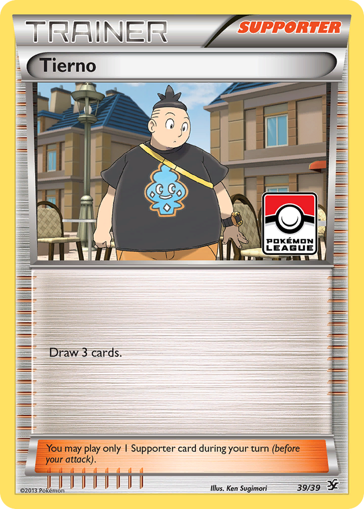 Pokemon| Tierno (39/39) [XY: Kalos Starter Set] | The Nerd Merchant