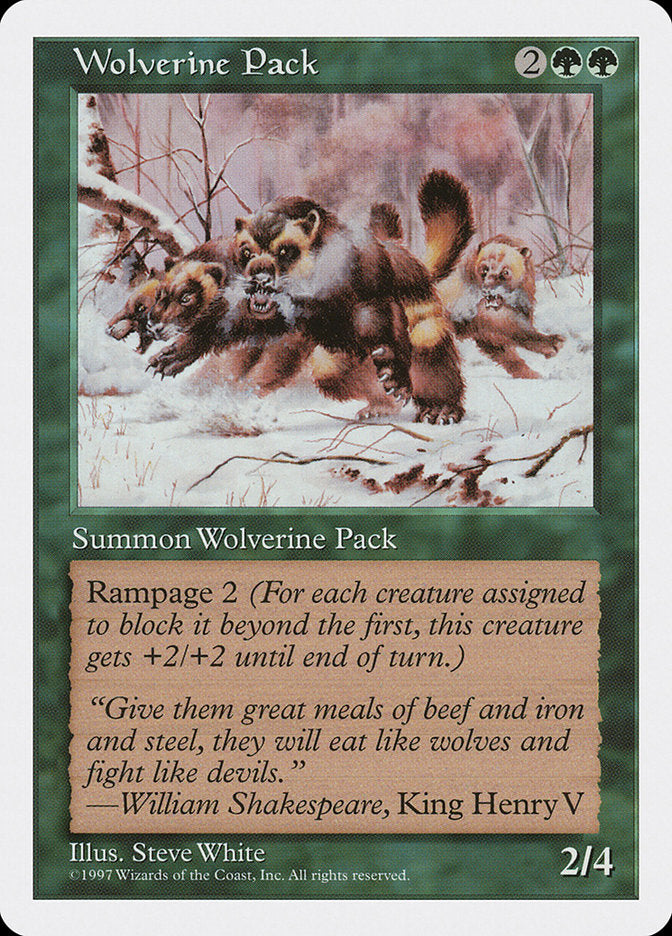 Magic | Wolverine Pack [Fifth Edition] | The Nerd Merchant