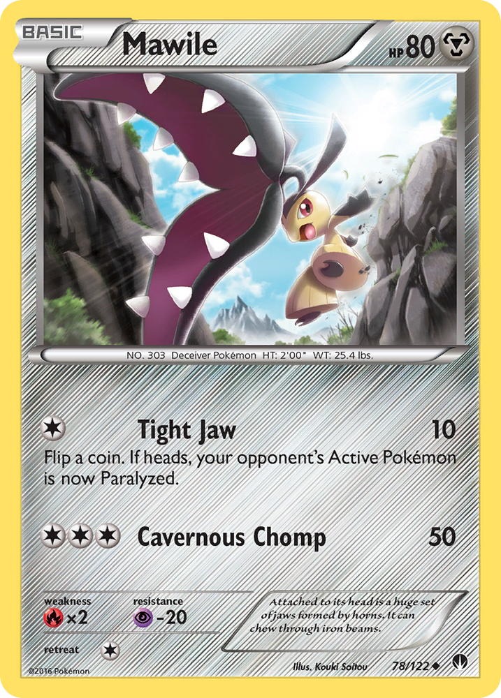 Pokemon | Mawile (78/122) [XY: BREAKpoint] | The Nerd Merchant