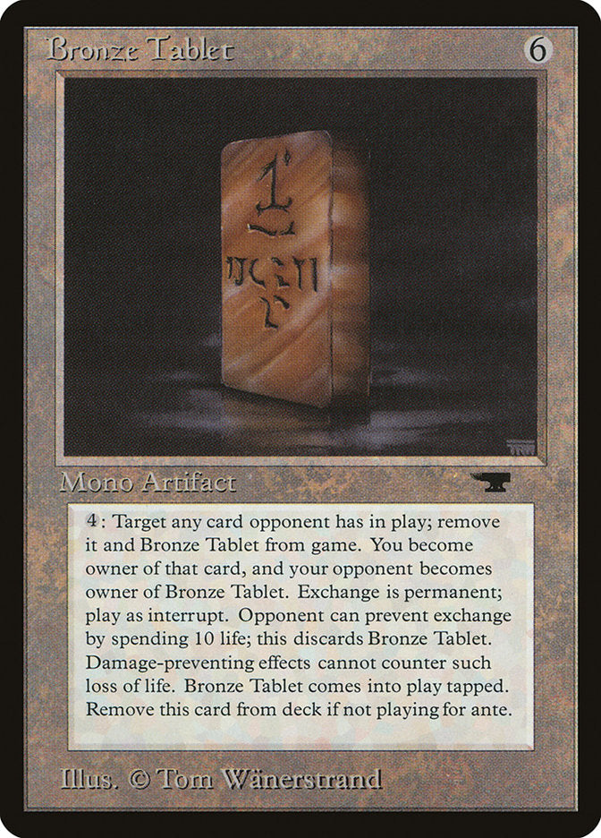 Magic | Bronze Tablet [Antiquities] | The Nerd Merchant