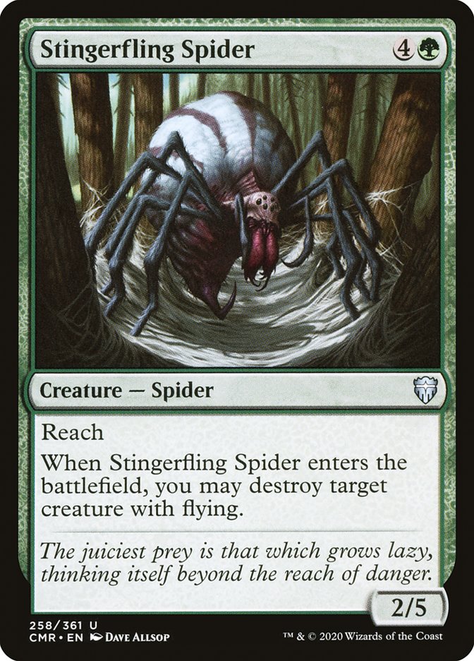 Magic | Stingerfling Spider [Commander Legends] | The Nerd Merchant