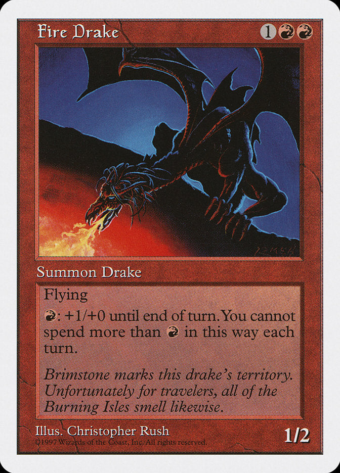 Magic | Fire Drake [Fifth Edition] | The Nerd Merchant