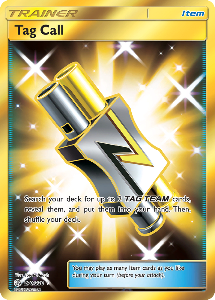 Pokemon| Tag Call (270/236) [Sun & Moon: Cosmic Eclipse] | The Nerd Merchant