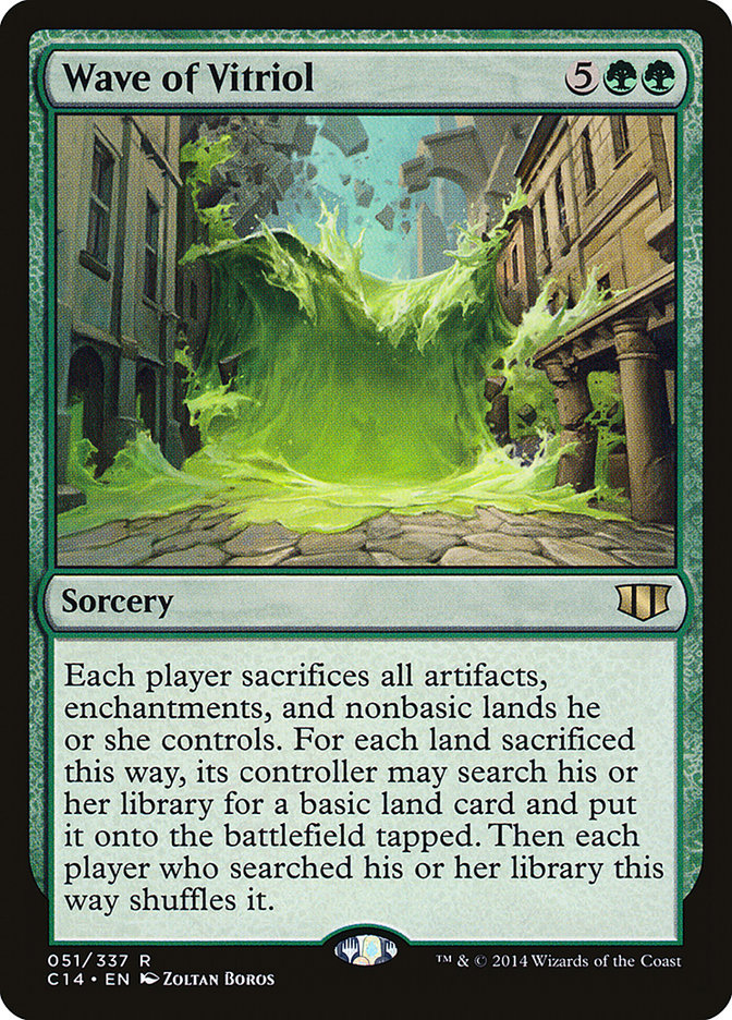 Magic | Wave of Vitriol [Commander 2014] | The Nerd Merchant