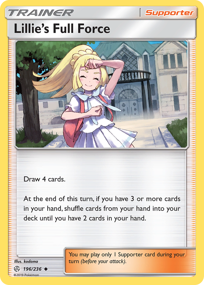 Pokemon| Lillie's Full Force (196/236) [Sun & Moon: Cosmic Eclipse] | The Nerd Merchant
