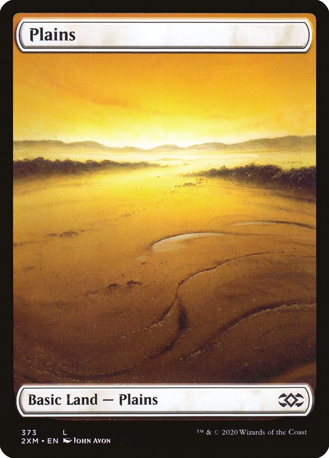 Magic | Plains (373) [Double Masters] | The Nerd Merchant