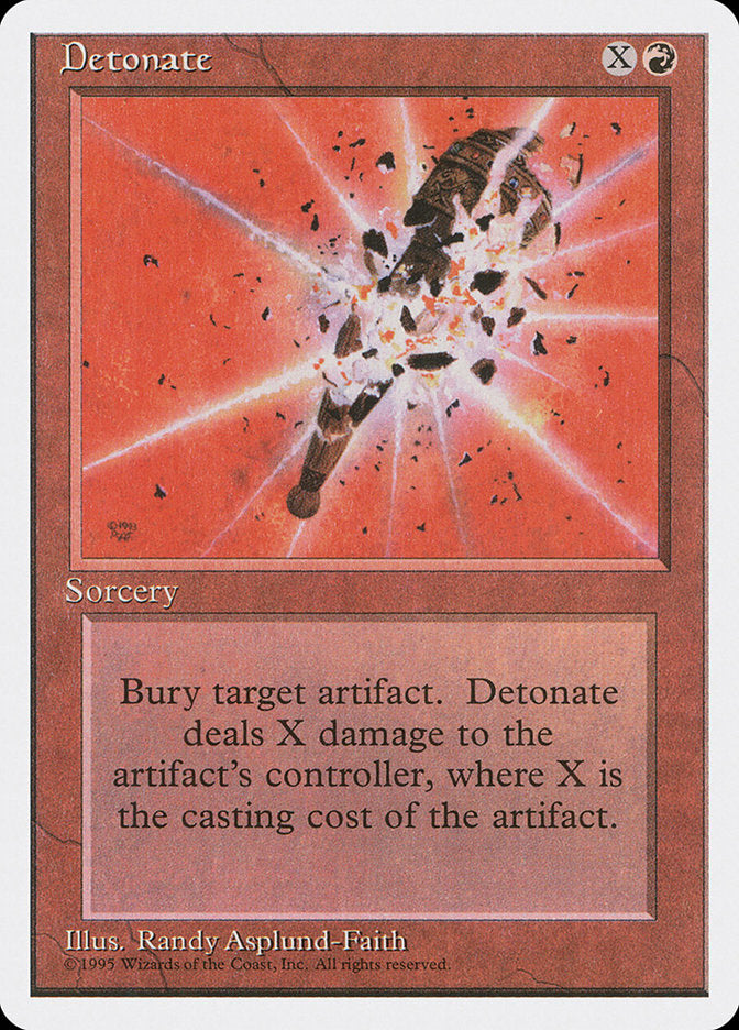 Magic | Detonate [Fourth Edition] | The Nerd Merchant
