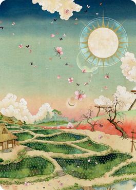 Magic | Plains 1 Art Card [Kamigawa: Neon Dynasty Art Series] | The Nerd Merchant
