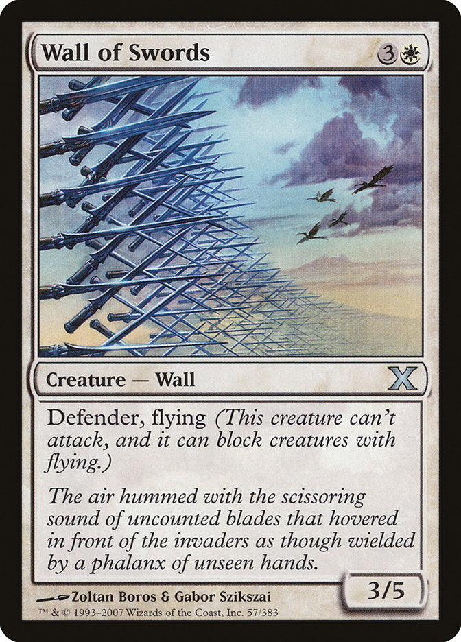 Magic | Wall of Swords [Tenth Edition] | The Nerd Merchant