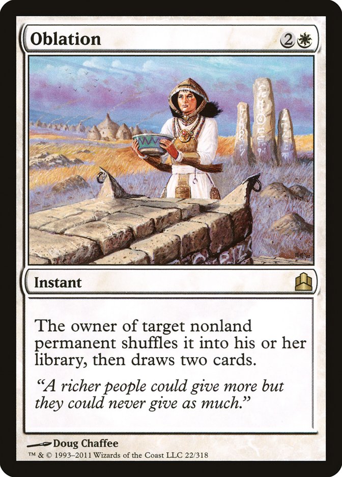 Magic | Oblation [Commander 2011] | The Nerd Merchant
