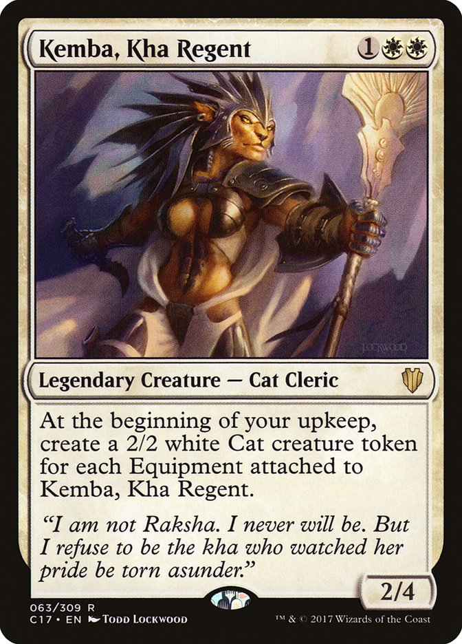Magic | Kemba, Kha Regent [Commander 2017] | The Nerd Merchant