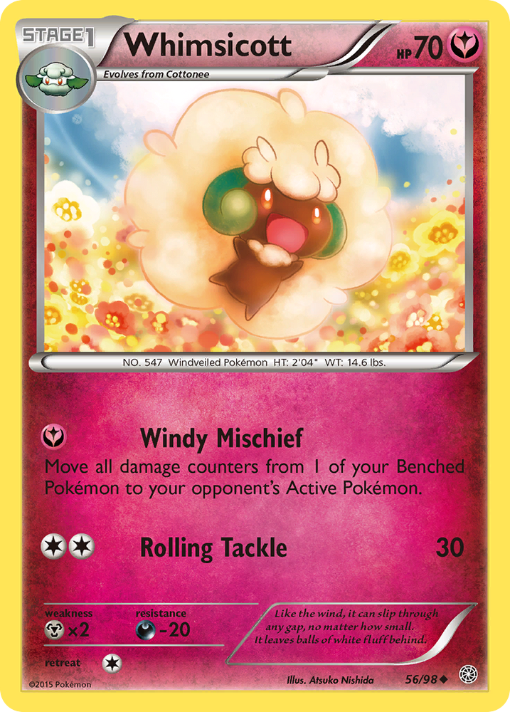 Pokemon | Whimsicott (56/98) [XY: Ancient Origins] | The Nerd Merchant