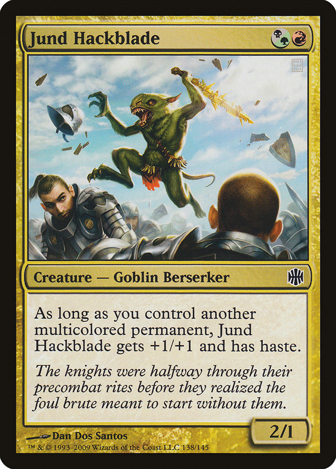 Magic | Jund Hackblade [Alara Reborn] | The Nerd Merchant